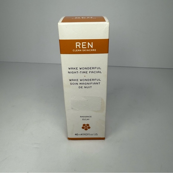 Ren Clean Skincare Wake Wonderful Night-Time Facial NWT - Picture 2 of 5